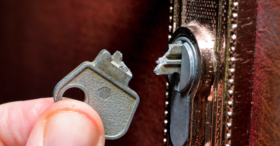 Broken key